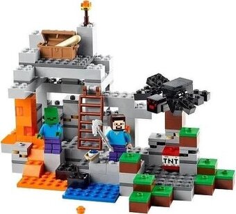 LEGO Minecraft Jeskyně 21113 - kompletní