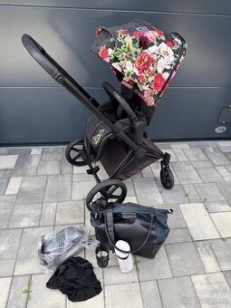Cybex Priam 4 + Seat Pack Spring Blossom dark