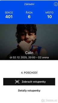 CALIN O2 Aréna / 2.12.2025