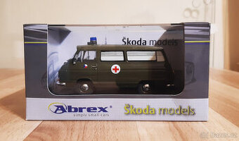 Abrex 1:43 Škoda 1203 Sanita Vojenská 1.edice