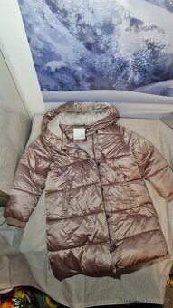 Bunda NEXT vel. 110, dlouhá, zimní