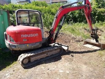 Pásový minibagr Neuson 6003, hmotnost 6tun,r.v. 2008,silný m