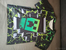 Minecraft tričko vel. 140