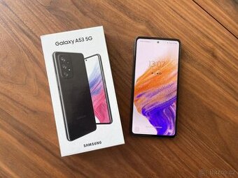 Samsung Galaxy A53 5G s krabičkou v Top stavu