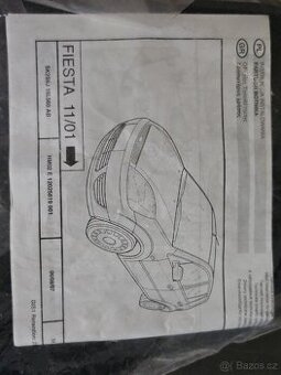 Zástěrky zadní originální Fiesta 01-08