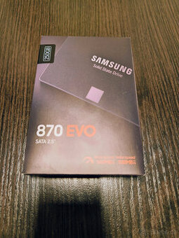 nový SSD disk 250GB Samsung 870 EVO