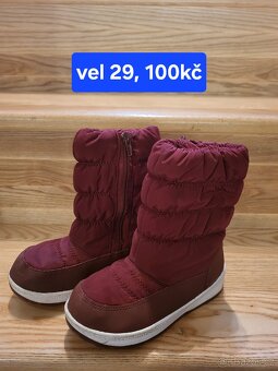 Boty- zimní a podzimní pro holky