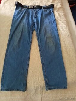 Pánské rifle světle modré