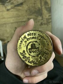 víčko od mléka 1950 PMV Průmysl Mléčné Výživy