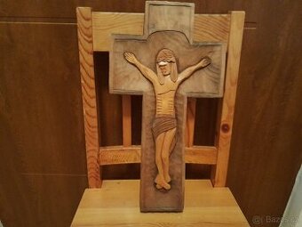 Soška Kristus Krucifix oltář Kalvárie  (1025K)
