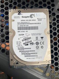 HDD Seagate 320 GB, 2,5 SATA