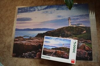 Puzzle 3000 Maják Fanad Irsko zn. Dino