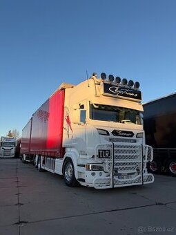 Scania R 580 V8 E6 topline retader jumbo