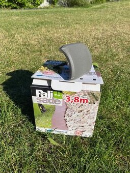 Palisáda plastová šedá, zahradní obrubník