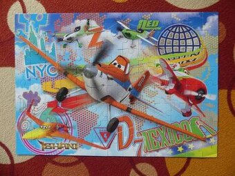 Puzzle letadla, větší dílky, Clementoni, 104 ks