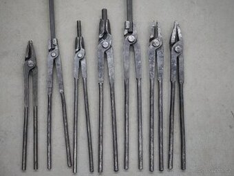 Kovářské kleště - sada i jednotlivě, výroba dle požadavku