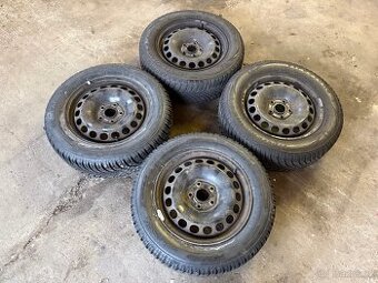 Plechové disky Škoda Superb III 5x112 R16 - 2x nová pneu