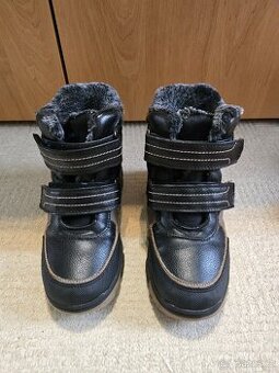 Chlapecké zimní boty s kožíškem