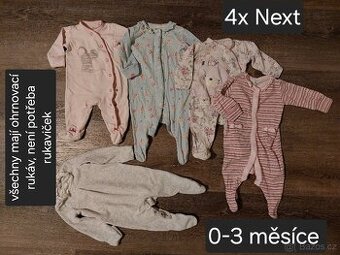 Oblečení pro holčičku 0-3 měsíce