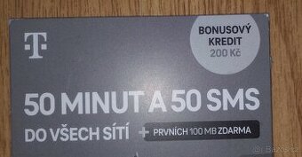 Nová SIM karta T-mobile