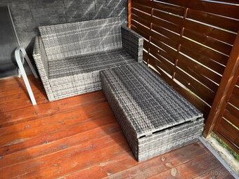 Ratanová sedací souprava