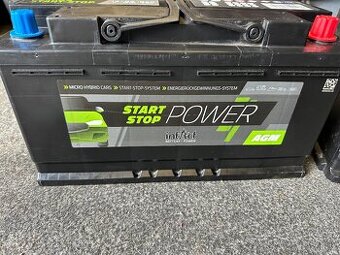 Prodám autobaterii AGM95 Start-Stop 12V/95Ah 850A (EN)