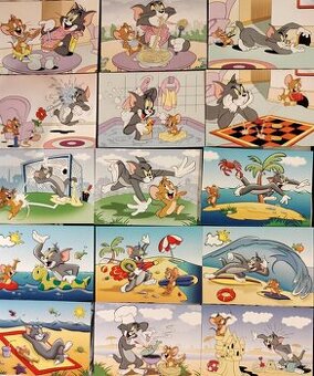 Prodám pohlednice TOM A JERRY