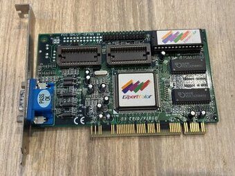 Funkční retro grafická karta EXPERTCOLOR S3TRIO 64V