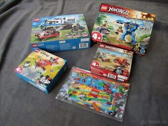 4x LEGO 10772 60276 71734 71740 pro menší stavitele (4-6 let
