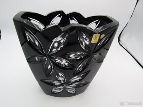 váza dekor linda ceasar crystal barevný křišťál