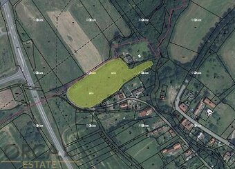 Zajímavý investiční pozemek 10 859 m2 v k.ú. Butovice