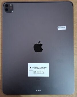 Apple iPad Pro 4. generace 128gb vesmírně šedý