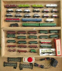 TT - Sbírka vláčky, mašinky - modelová železnice