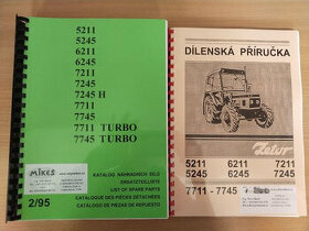 Katalog a dílenská příručka na Zetor 5211 - 7745