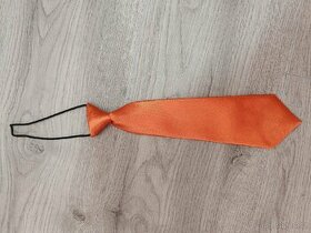 Dětská kravata - oranžová