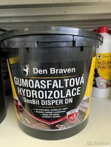 Prodám, Gumoasfaltová hydroizolace DenBit DISPER DN 10kg.