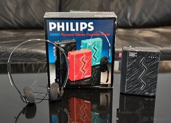 Philips d6501 - Walkman s orig. Sluchátky - 1