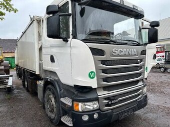 SCANIA R 480 6x2 sklápěčka+přívěs BODEX sklápěcí.