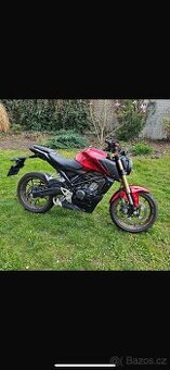 Honda CB125R 2023 – Candy Red, 11 kW, záruka, odpočet DPH