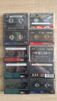 Audiokazety TDK, SONY, MAXELL - Chromky ( CrO2 ) - 1