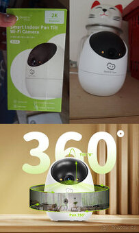 Monitorovací wifi kamera do interiéru Beans View D210 (2k)