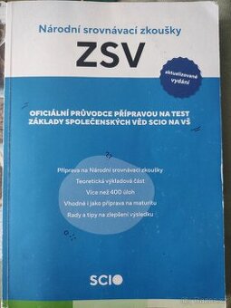 SCIO ZSV cvičebnice 2023, dobrý stav - 1