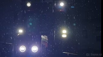 Zetor přední LED světla 143mm 5,75' (angel eyes)