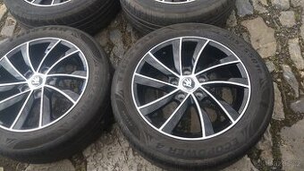NOVÁ al kola 16 5x112 na ŠKODA + letní 205 55 16