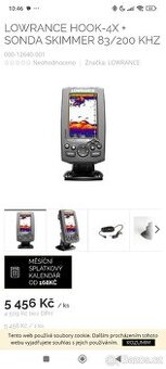Echolot Lowrance