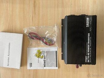 Měnič napětí Carspa 1600W 24V modifikovaná sinusovka