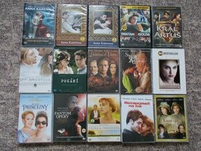 Prodej dvd - romantické filmy,české pohádky