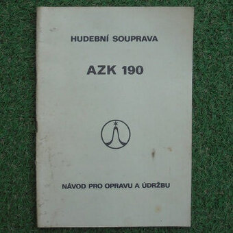 Servisní návod Hudební souprava Tesla AZK 190
