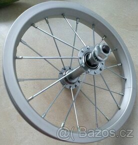 12" ALU ráfek s výpletem a nábojem na dětské kolo, kočárek