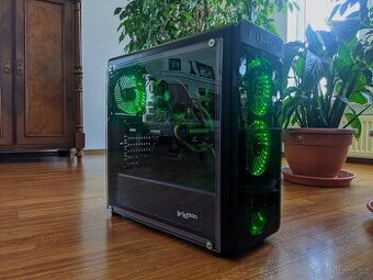 Herní PC – Ryzen 5 2600 / GTX 1080 / 16 GB RAM / SSD + HDD